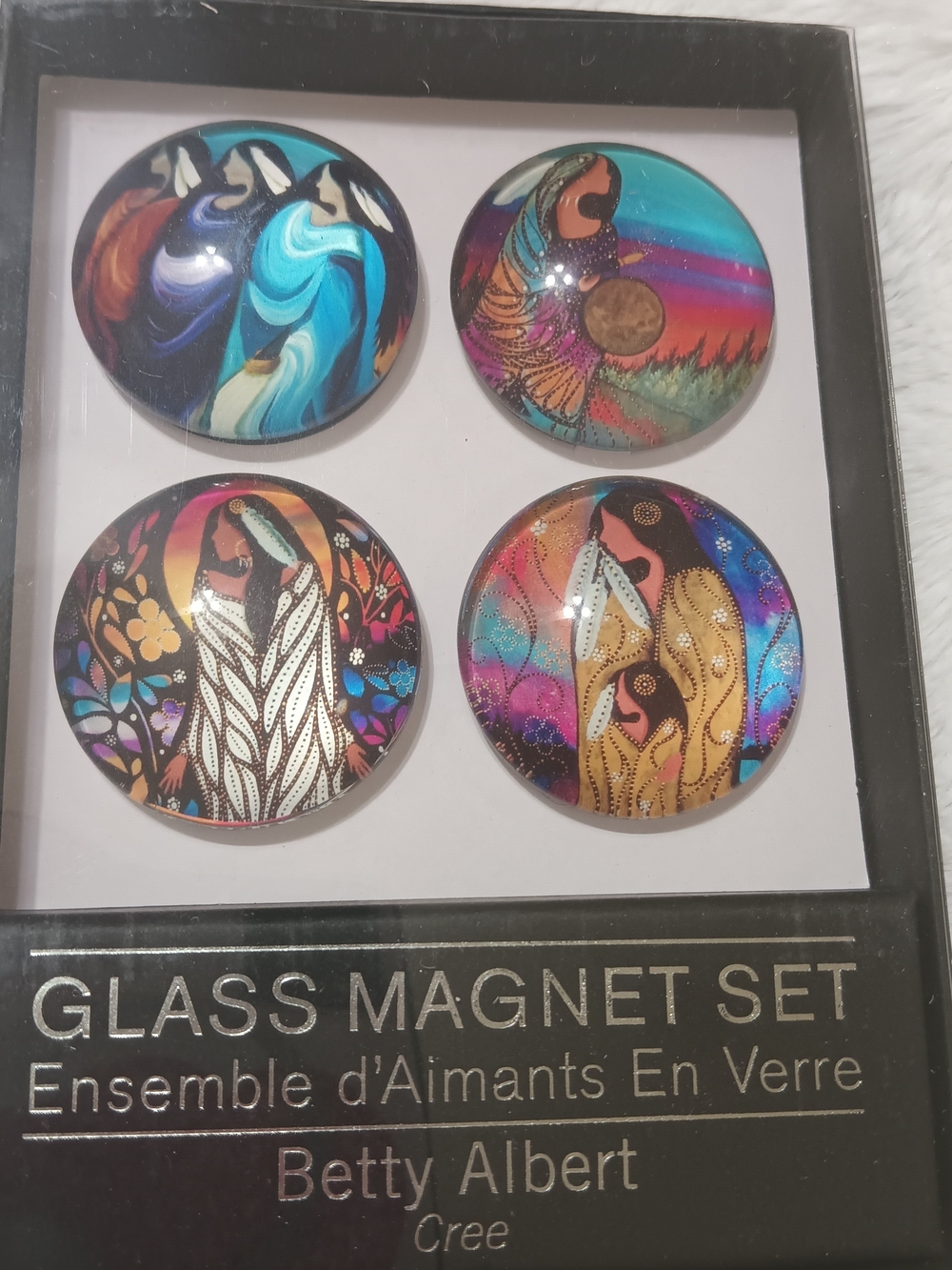 Glass Magnet Set